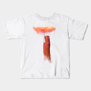 Rainbow Girl Kids T-Shirt